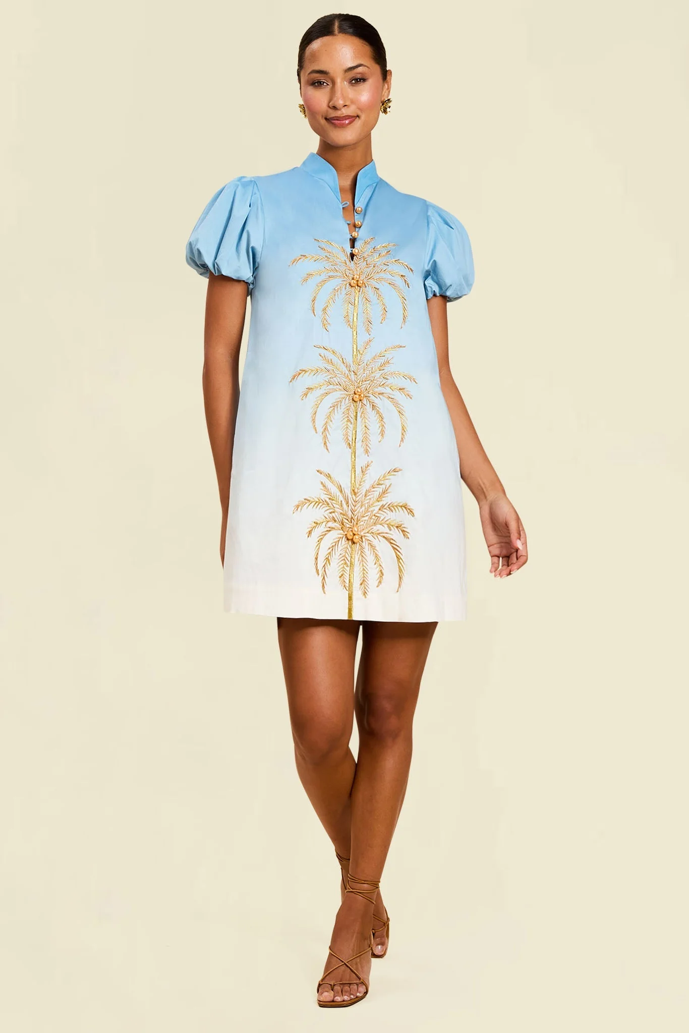 Elliana Barong Mini Dress - Image 5