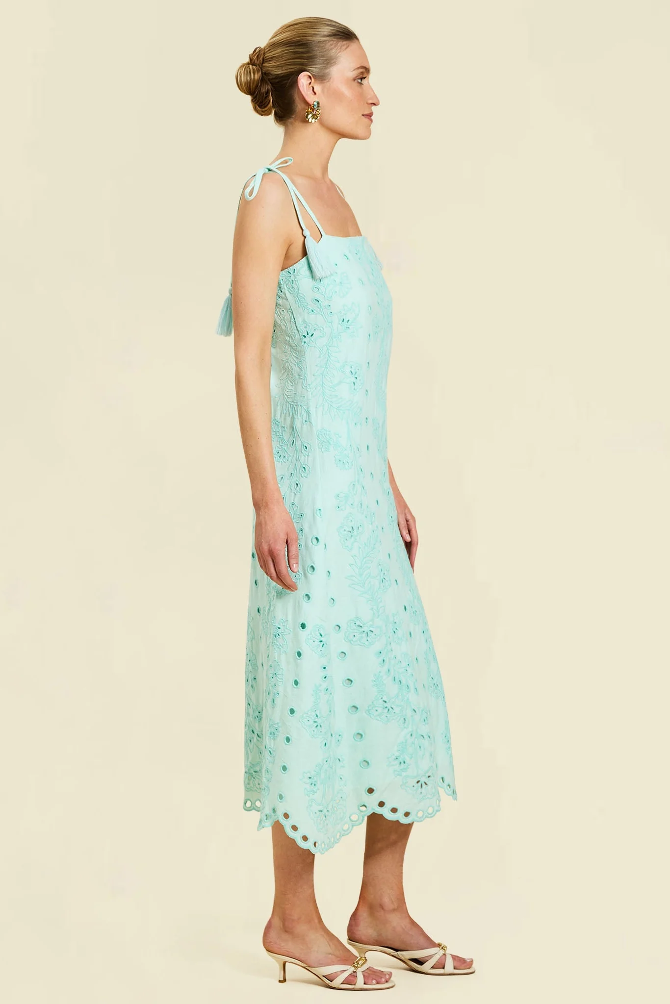 Pre-Order - Salvador Tassel Midi Dress - Image 3