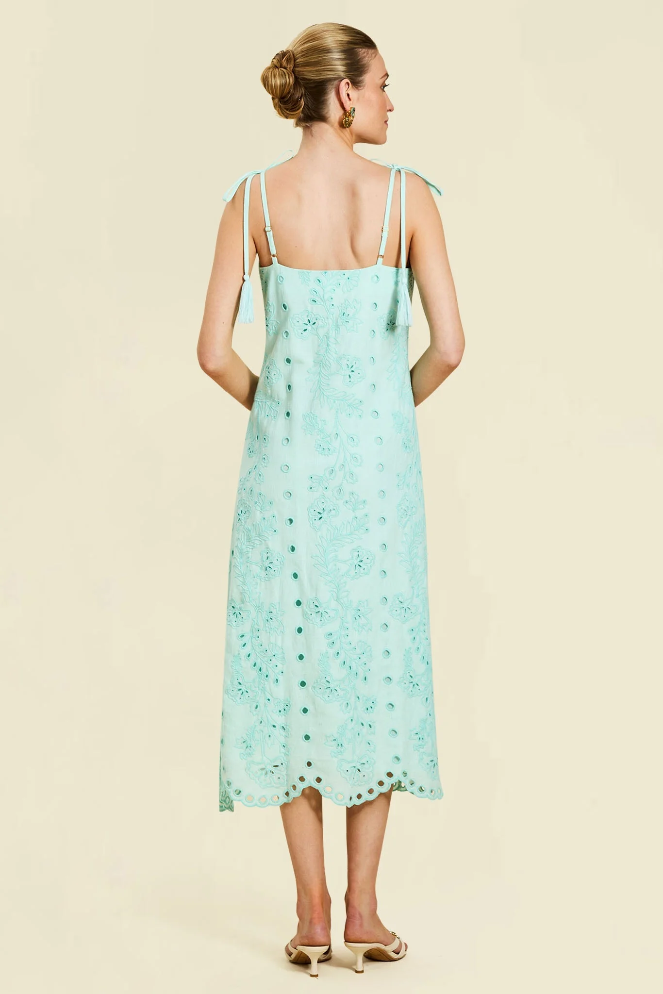 Pre-Order - Salvador Tassel Midi Dress - Image 4