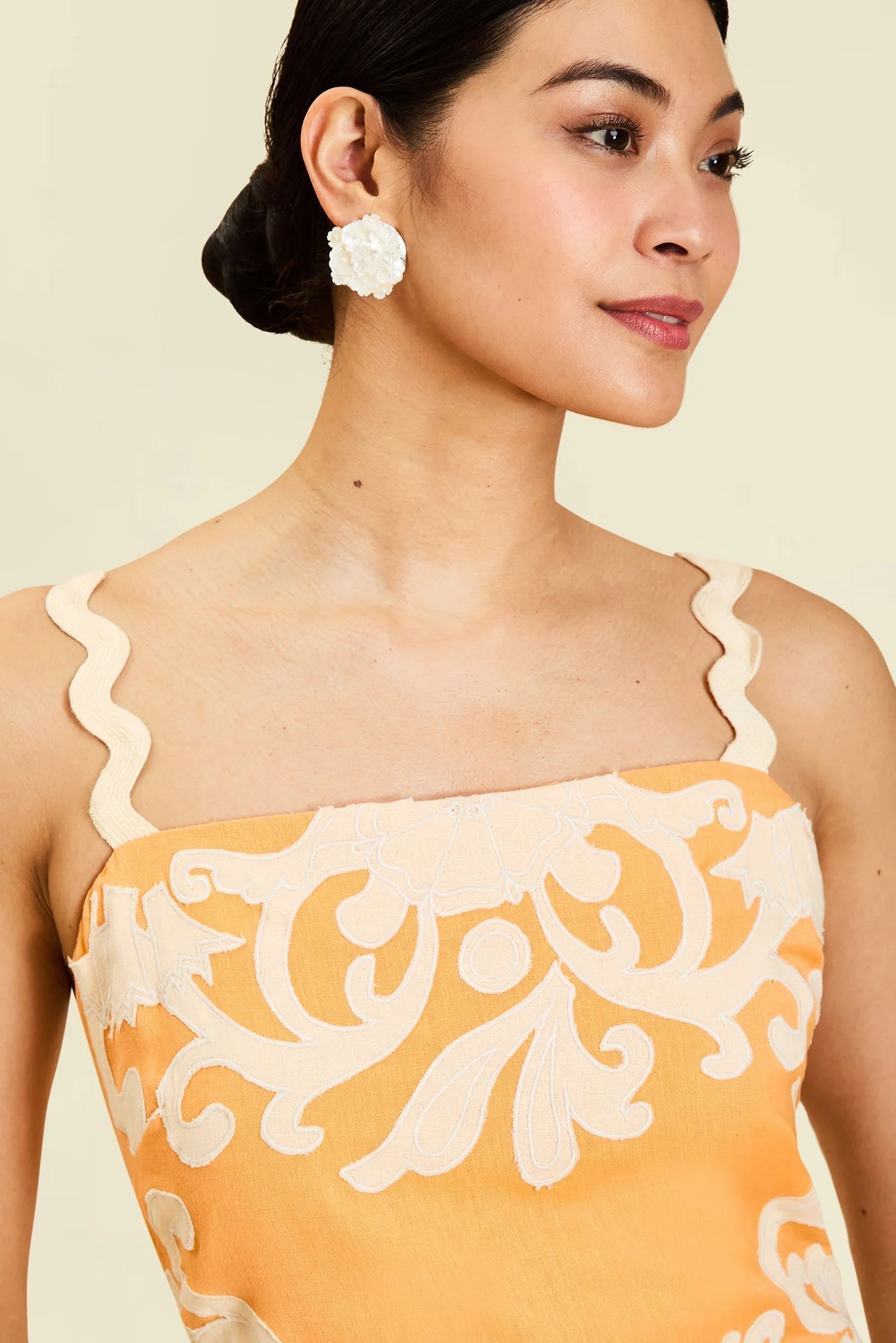 Sammy Embroidered Midi Dress - Image 5