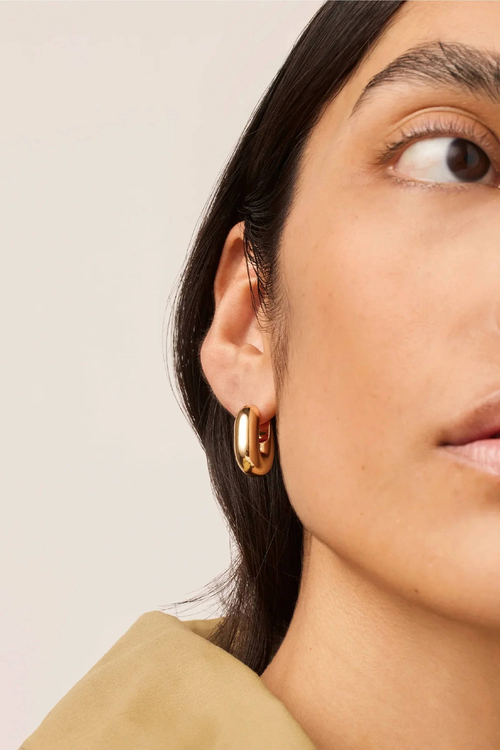 Puffy U-Link Earrings - Image 3