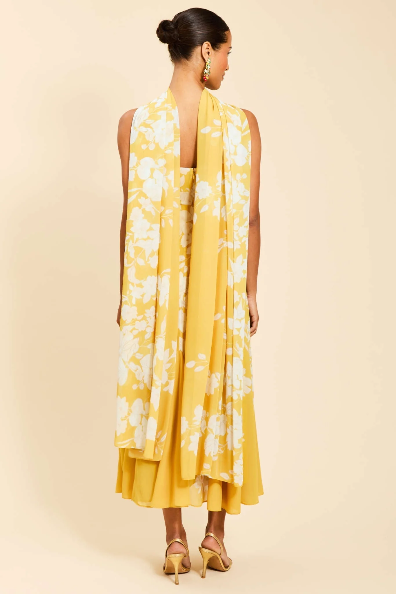 Reverie Tea-Length Sash Dress - Image 5