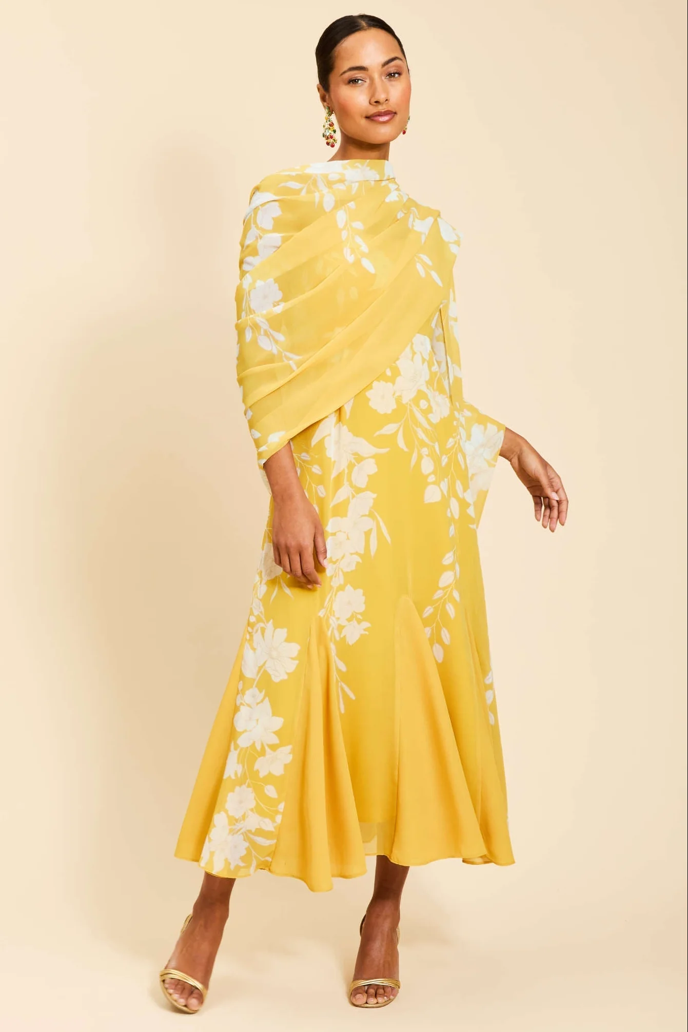 Reverie Tea-Length Sash Dress - Image 7