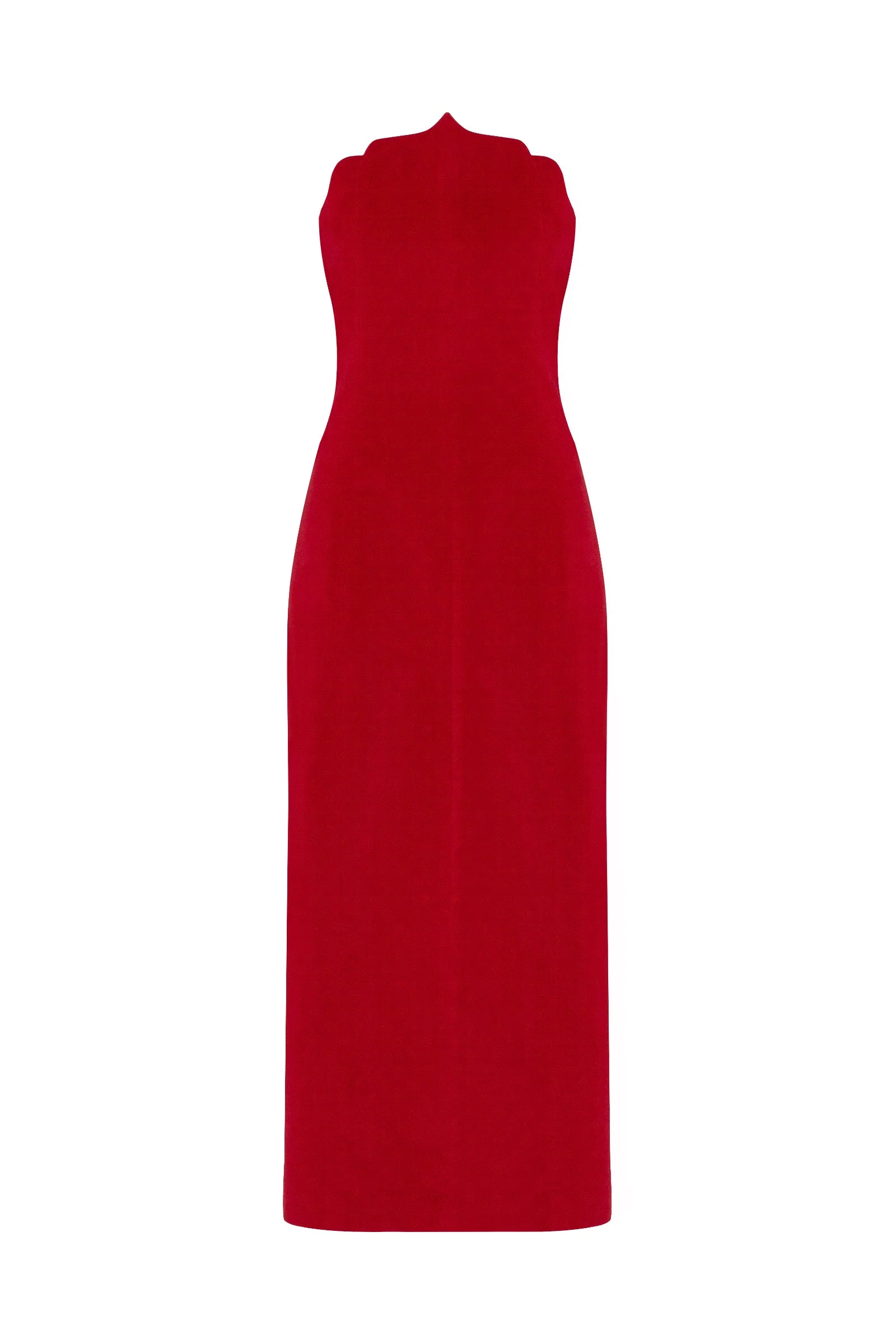 Saray Dress Scarlet Red - Image 9