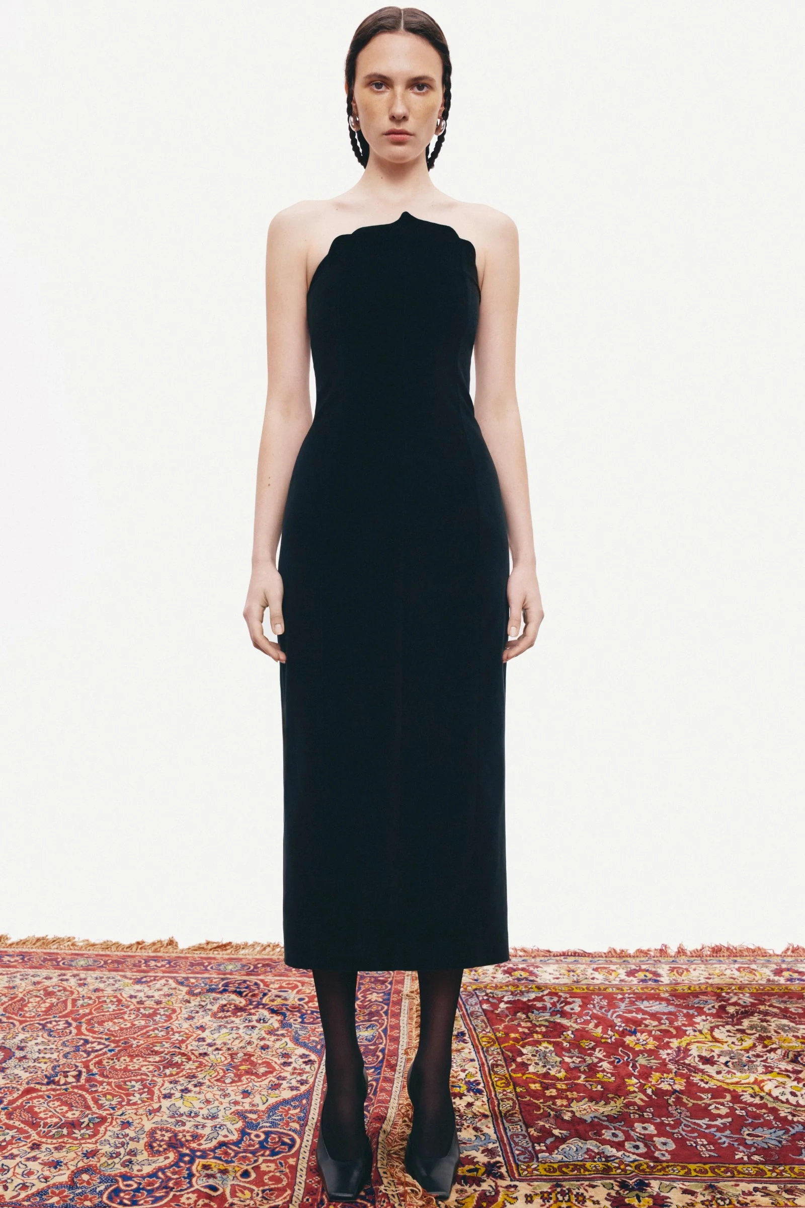 Saray Dress Shadow Black - Image 4