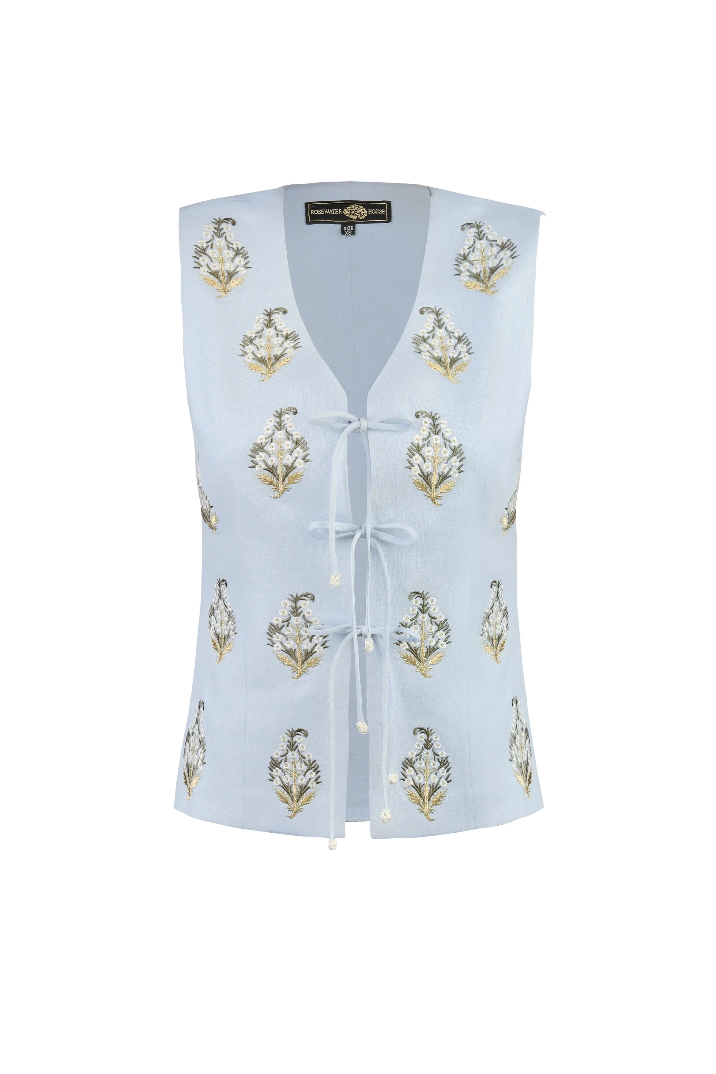 Sarv Vest - Blue & White - Image 8