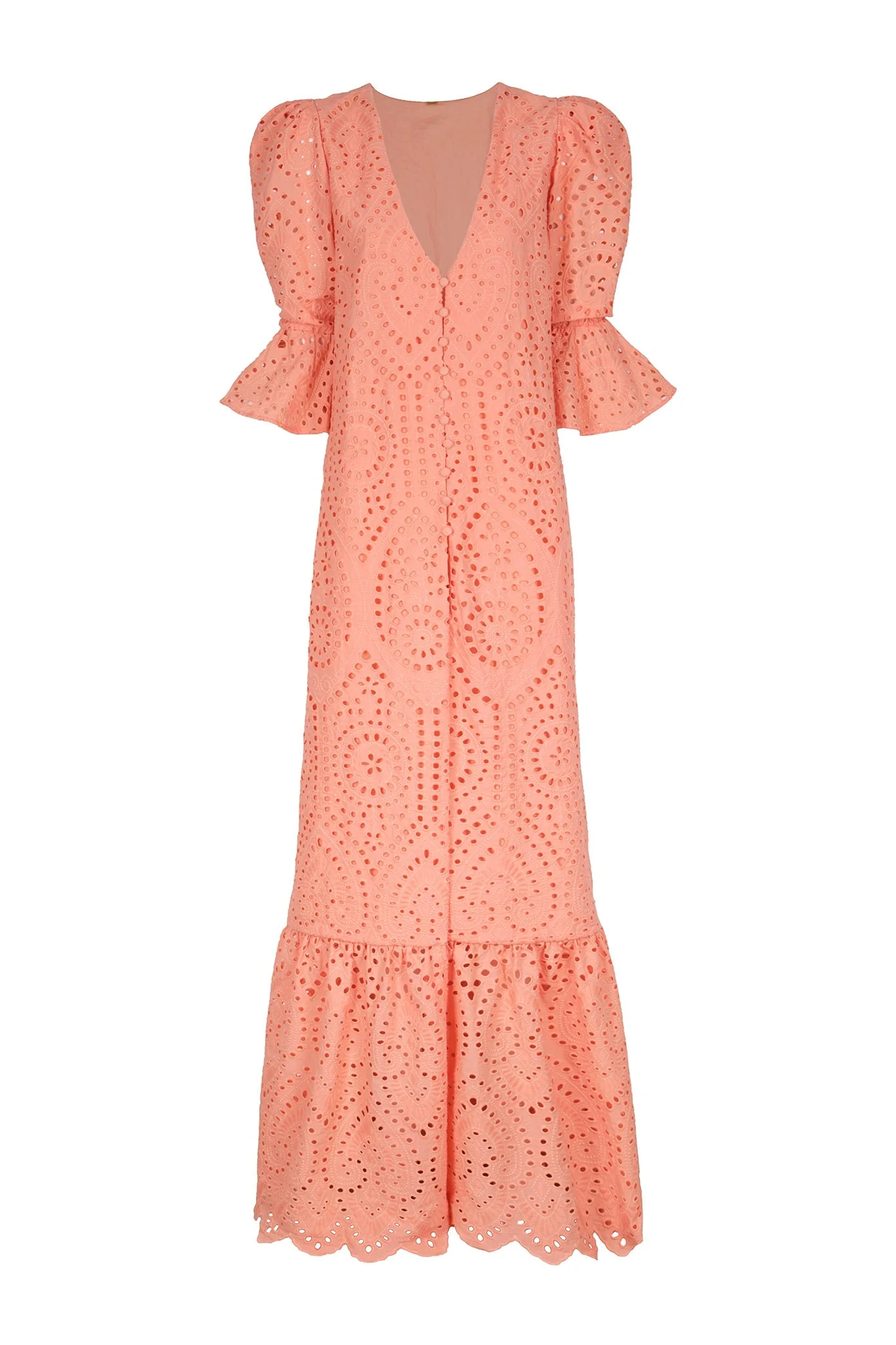 Serranía Eyelet Tunic / Apricot - Image 5