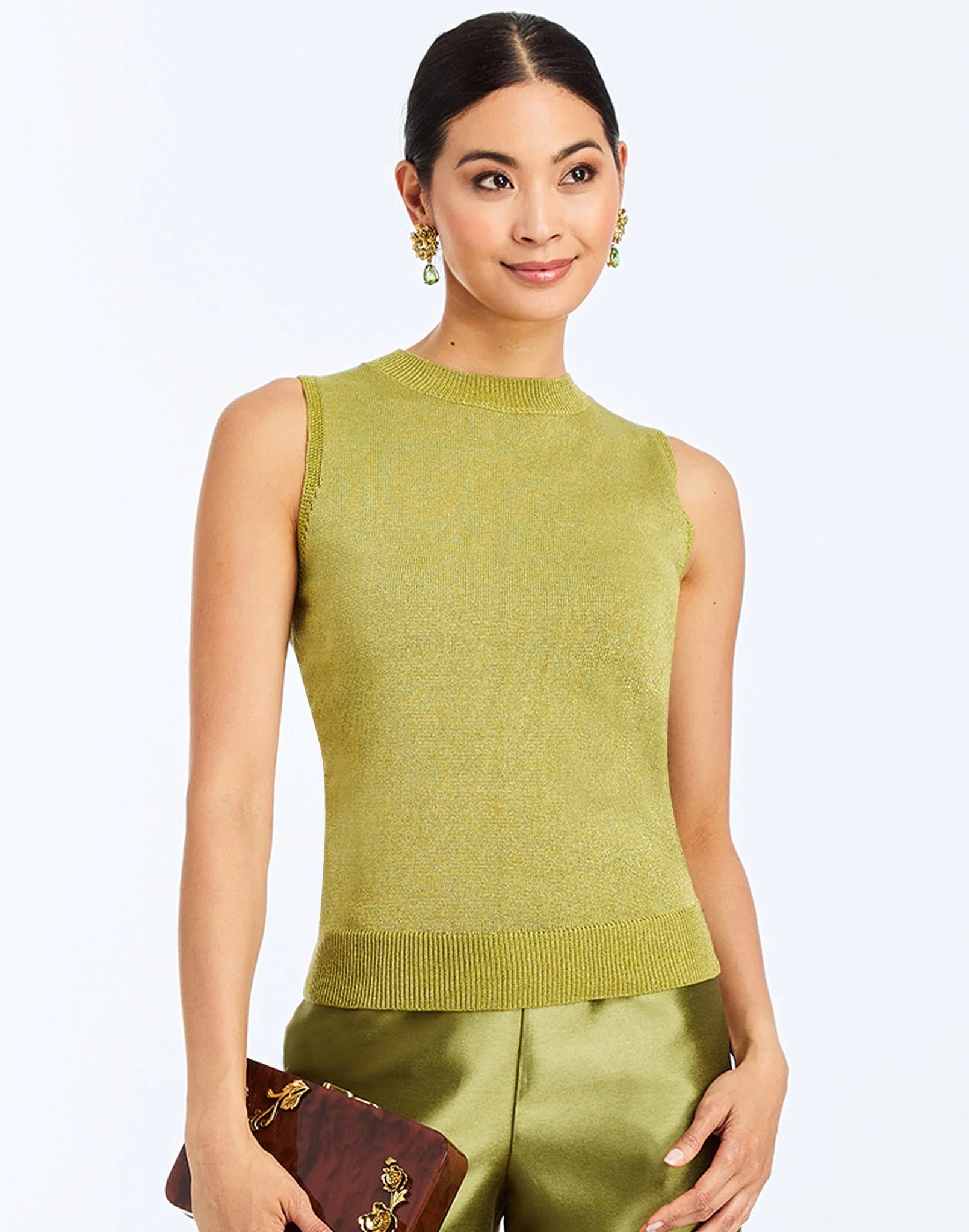 Soho Metallic Knit Top - Image 6