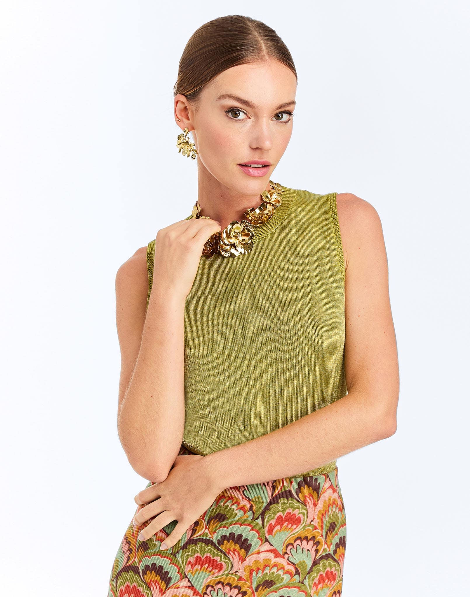 Soho Metallic Knit Top - Image 8