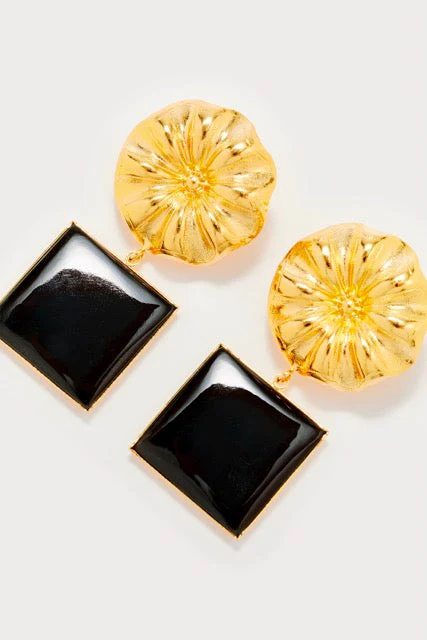 SONIA DAISY SQUARE M BLACK TU - Image 4