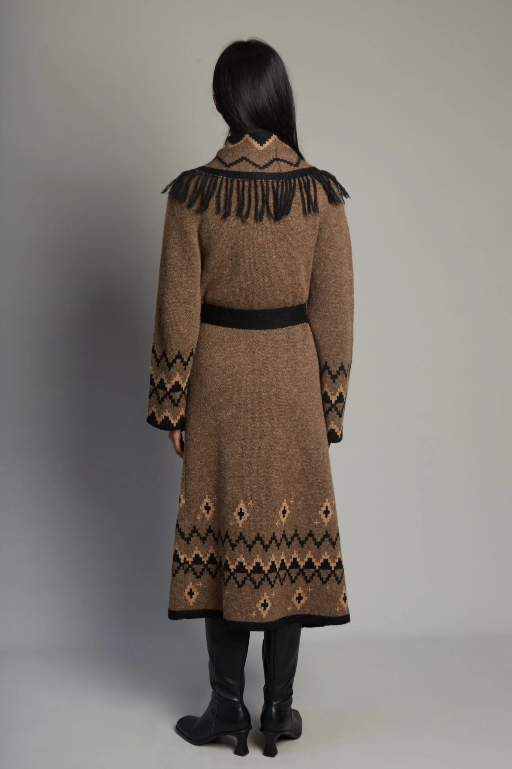 Sumaq Brown Coat - Image 5