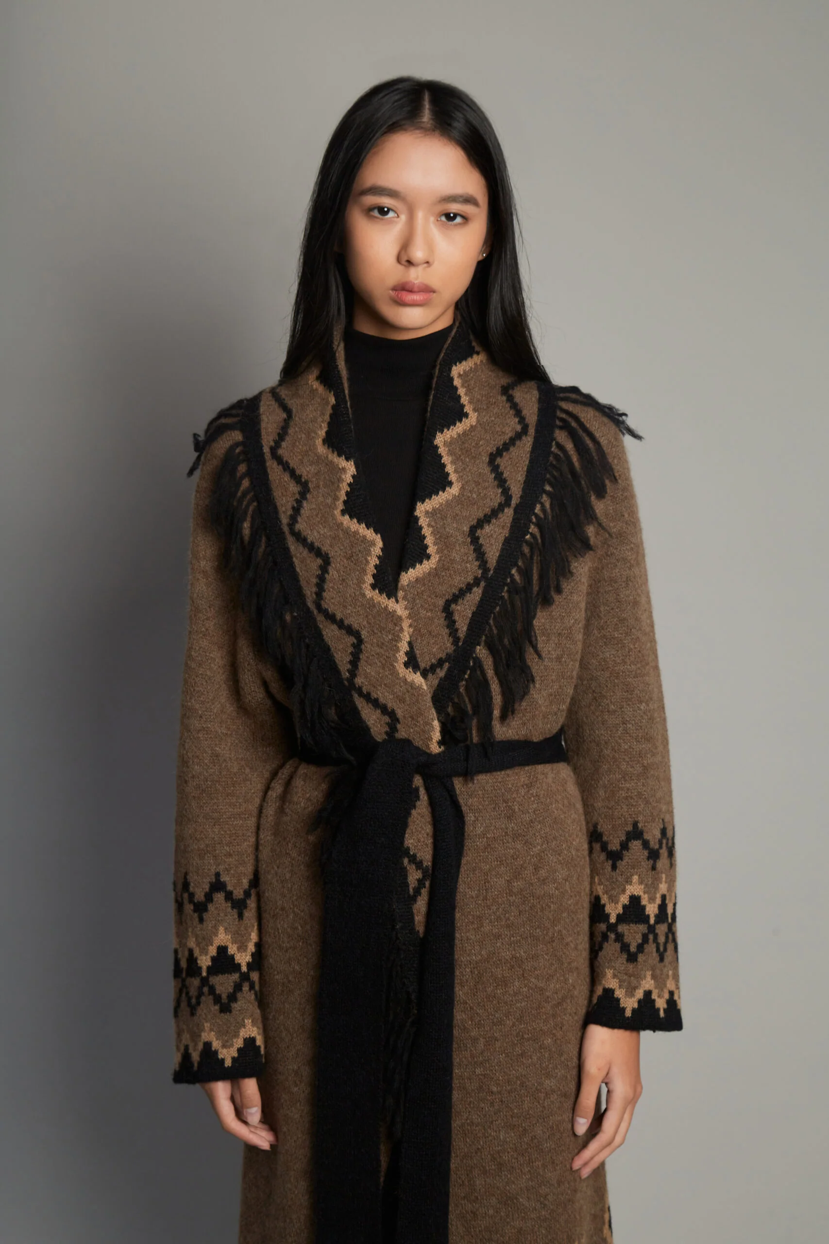 Sumaq Brown Coat - Image 6