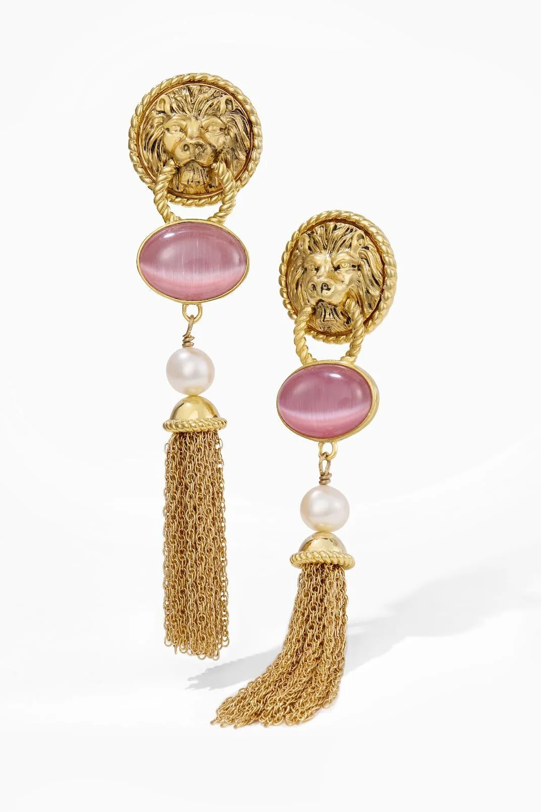 The East of Greenwich Earrings- Pink