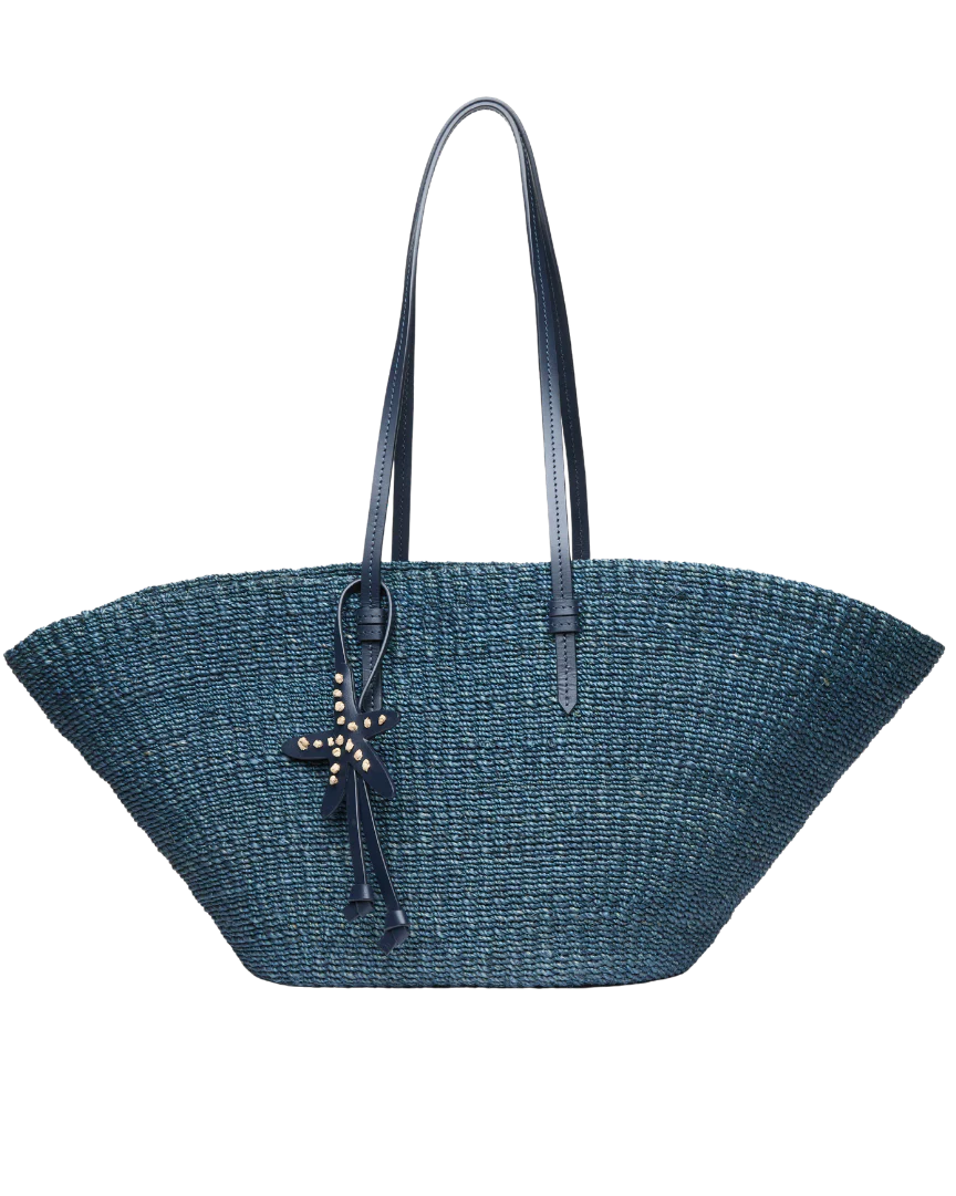 The East West Charm Tote - All Navy - Image 3