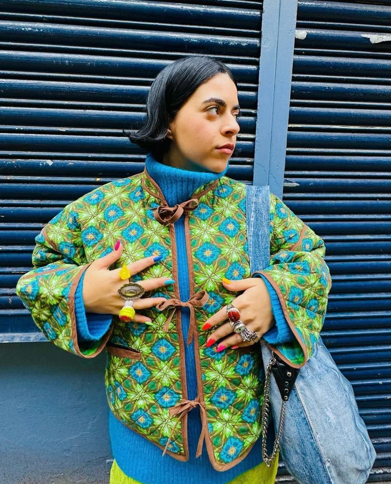 The Eloise Reversible Quilted Jacket - Crown Jewel - Image 22