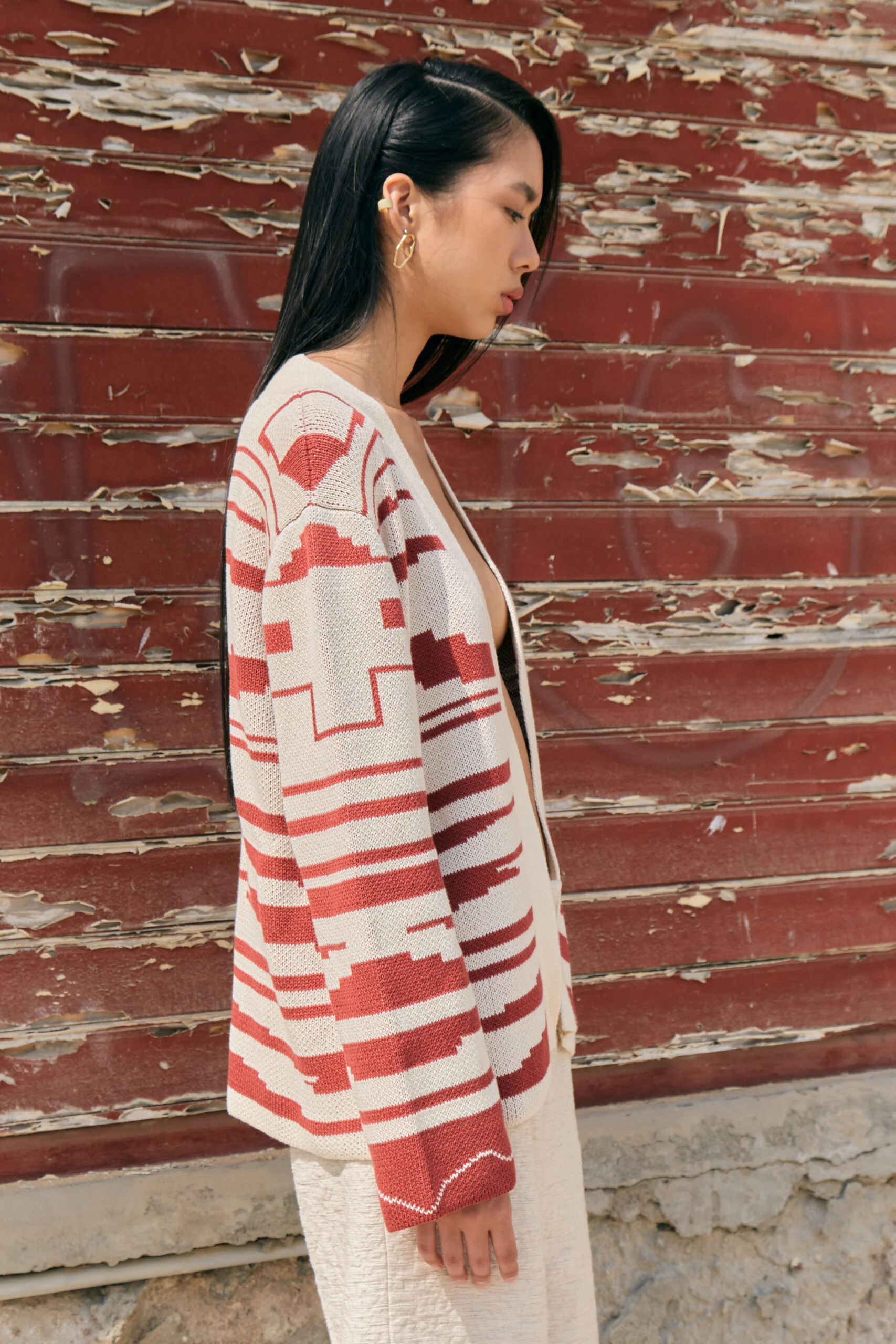 Thierra Sur Red Cardigan - Image 4