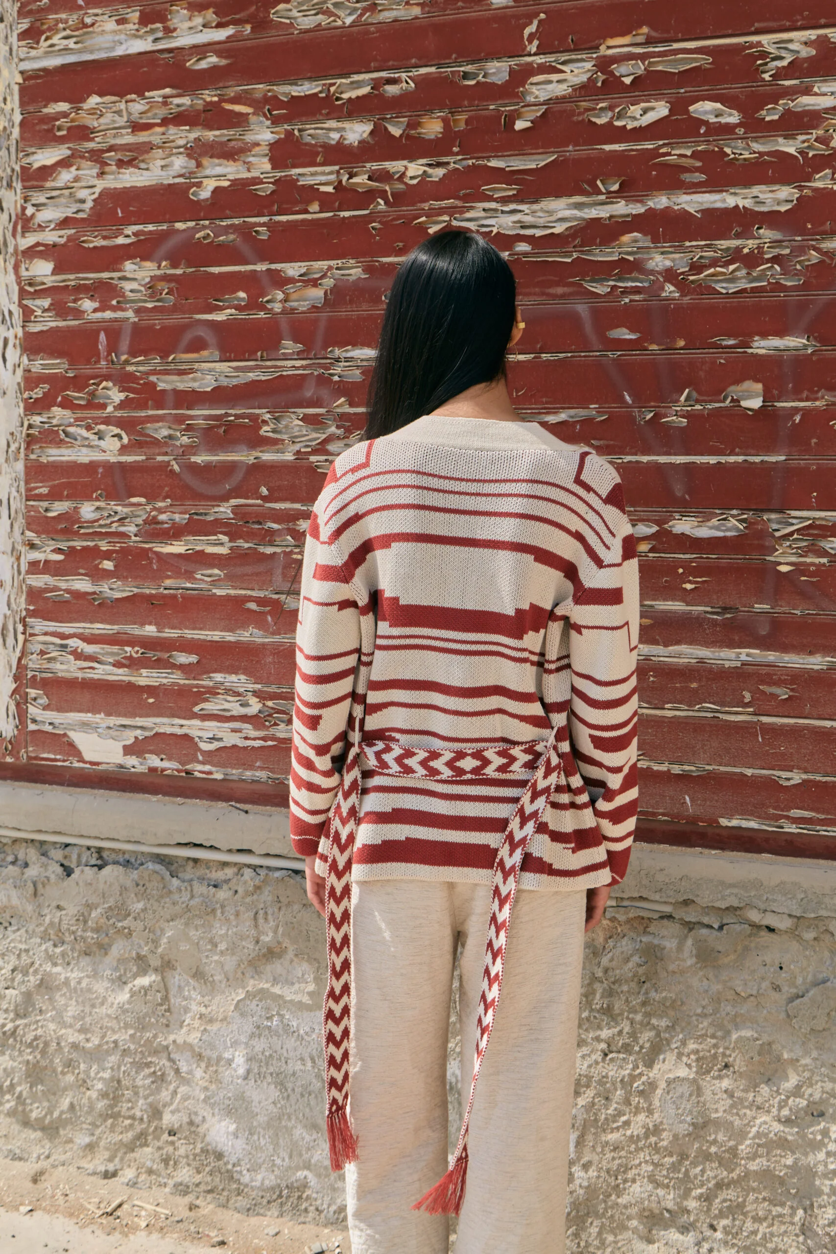 Thierra Sur Red Cardigan - Image 6