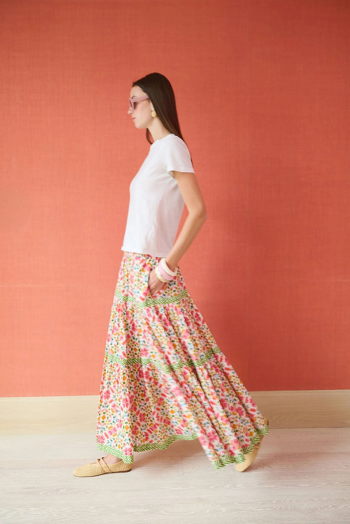 Tiered Maxi Skirt - Wild Boom - Image 5