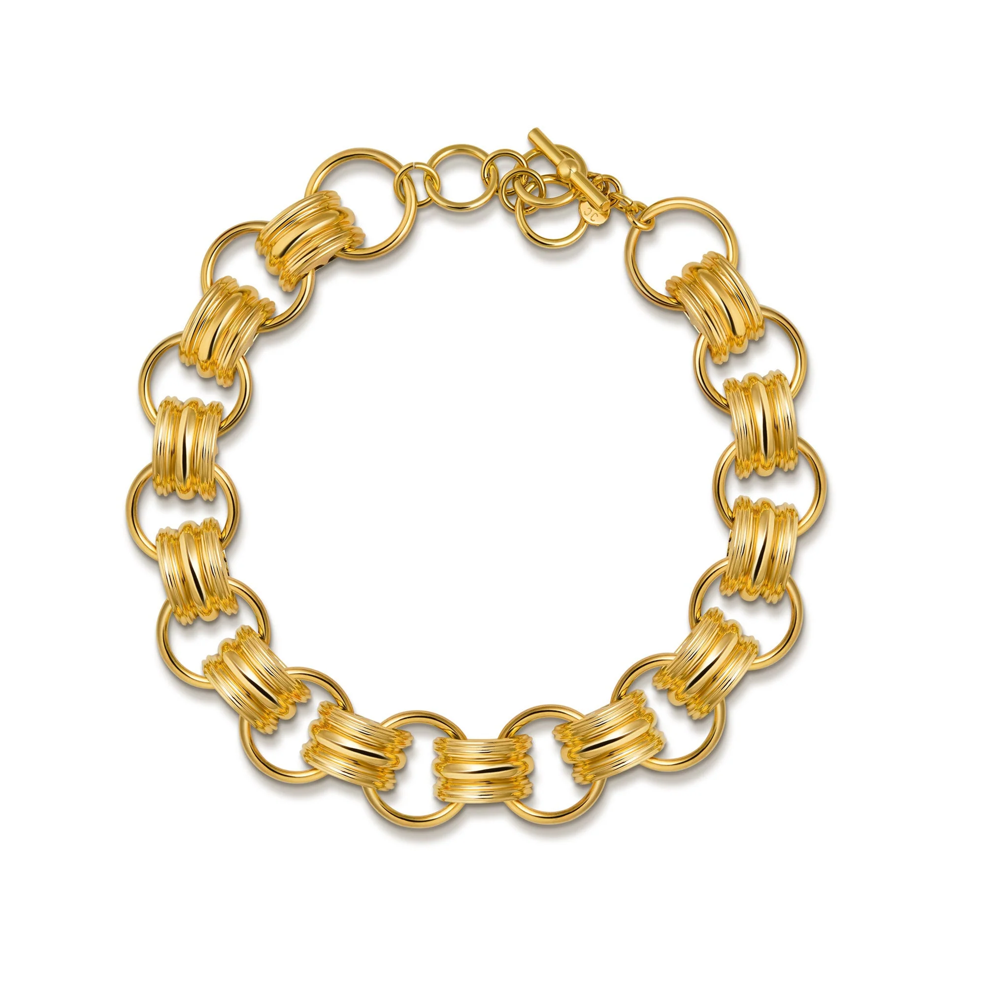 Triple Ring Necklace - Image 3