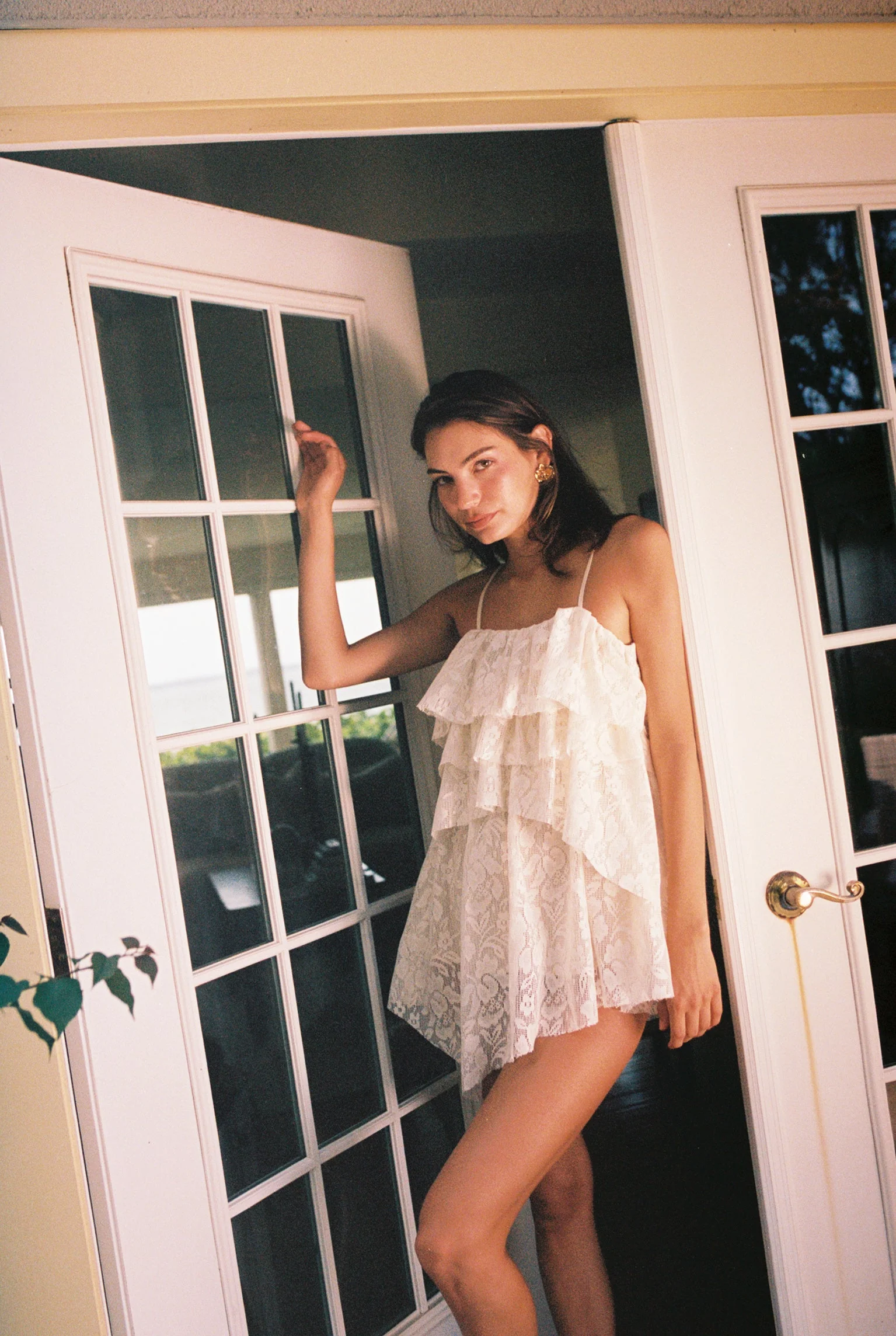 Tropez Dress White Lace - Image 2