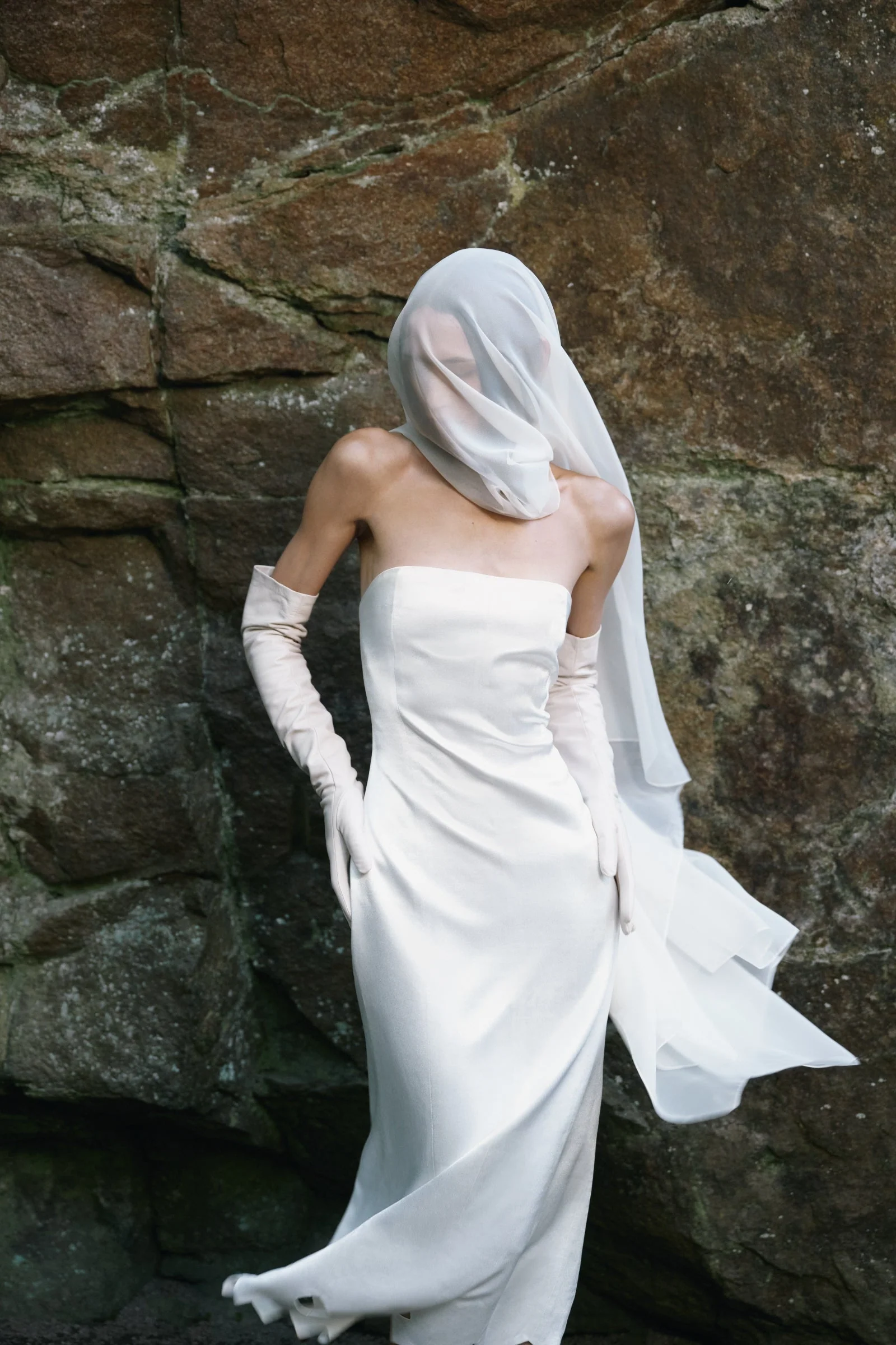 Tympan Dress Eggshell - Image 13