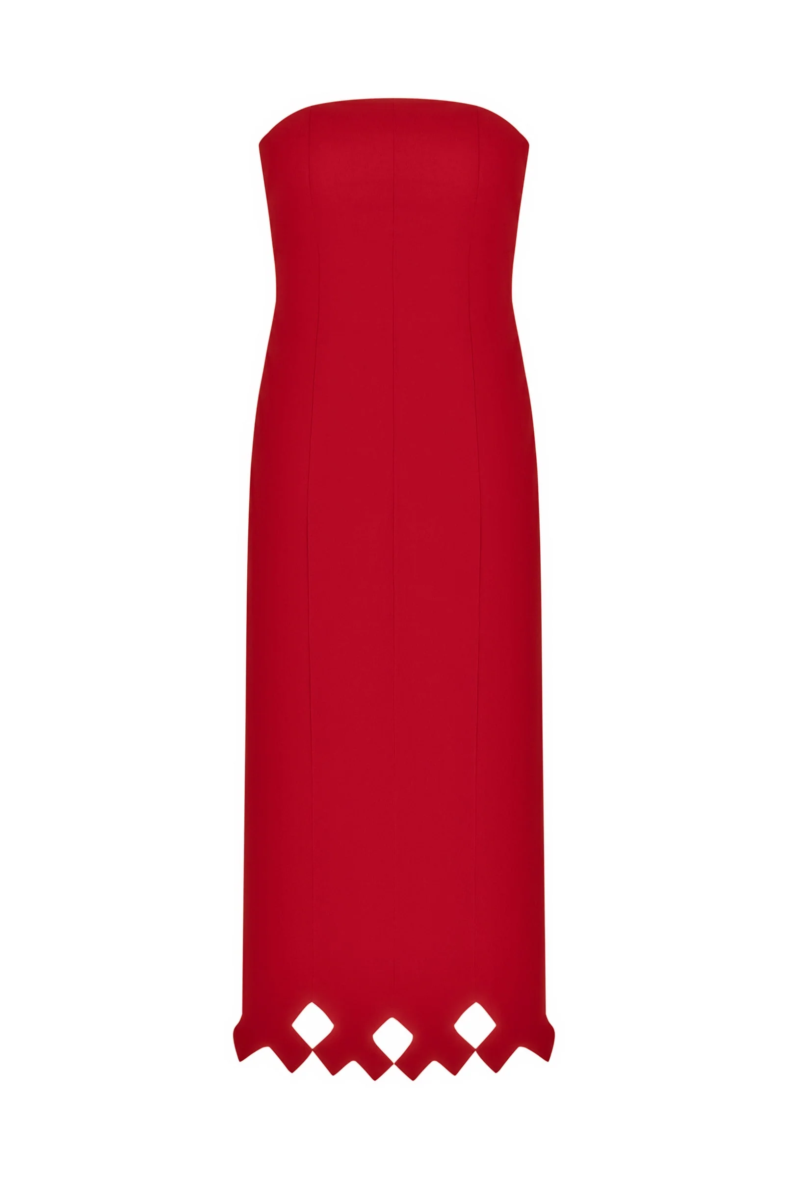 Tympan Dress Red
