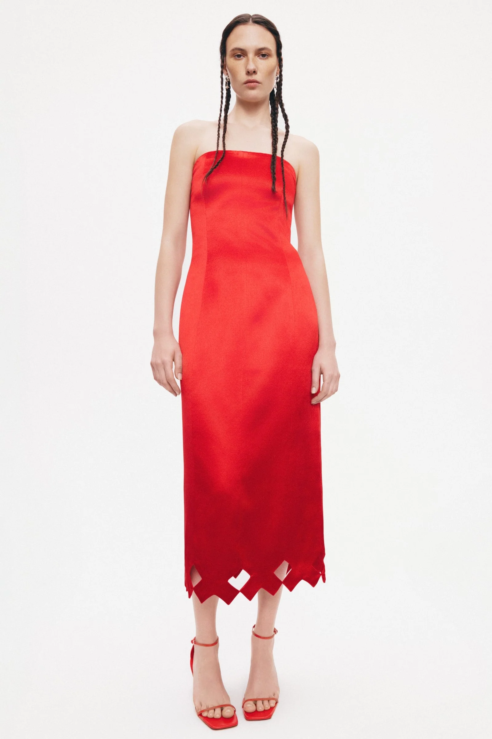 Tympan Dress Red - Image 2