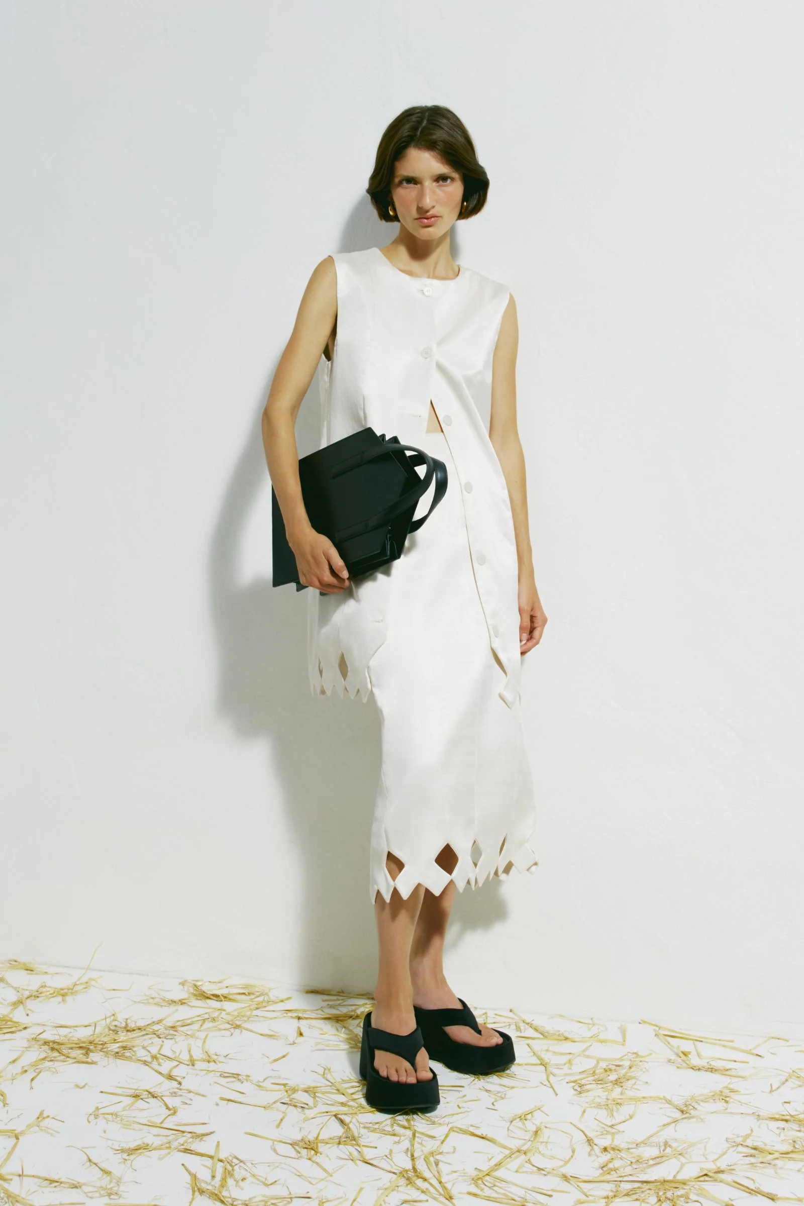 Tympan Vest Creamy White - Image 4