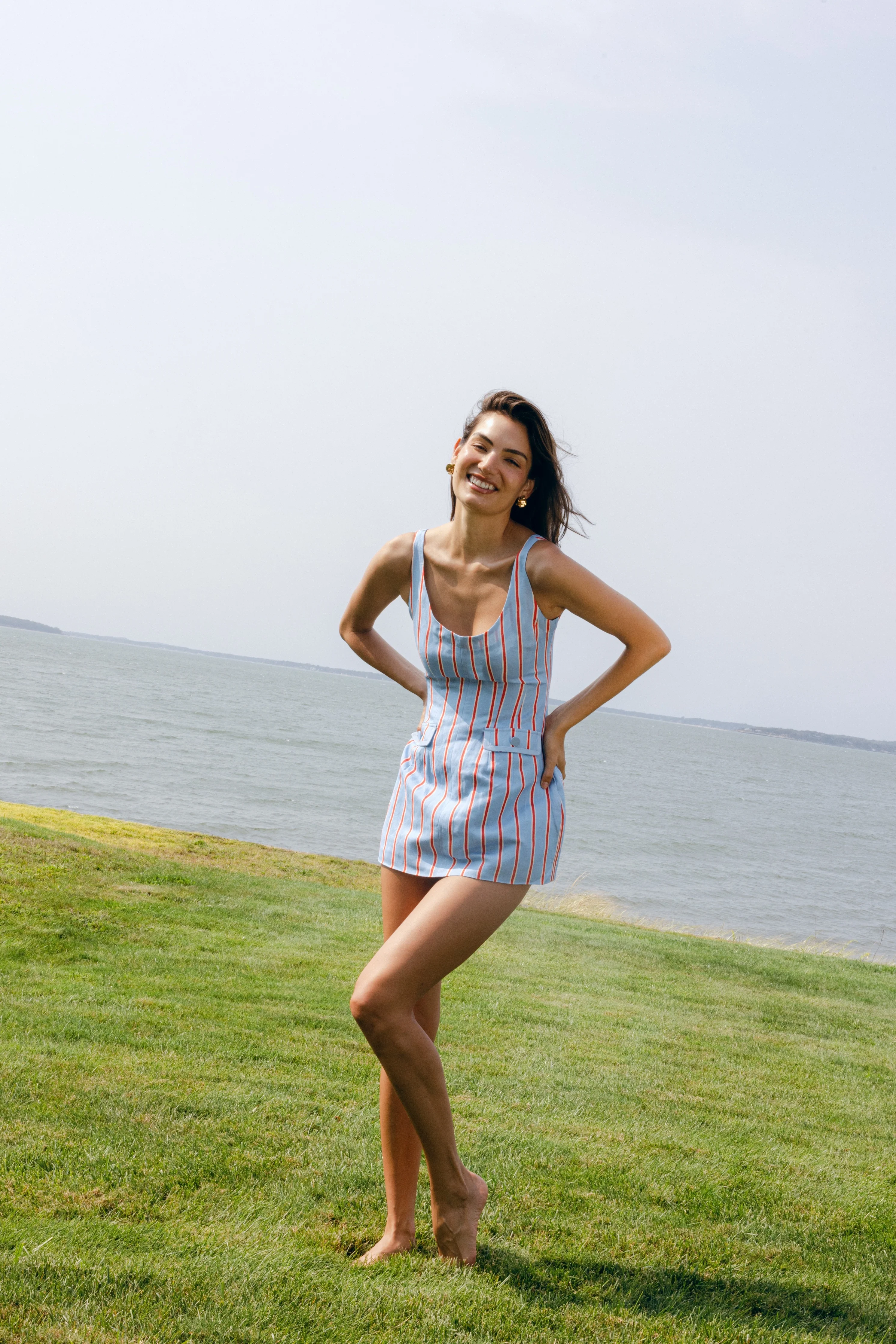 Vivi Romper Harbor Stripe - Image 2