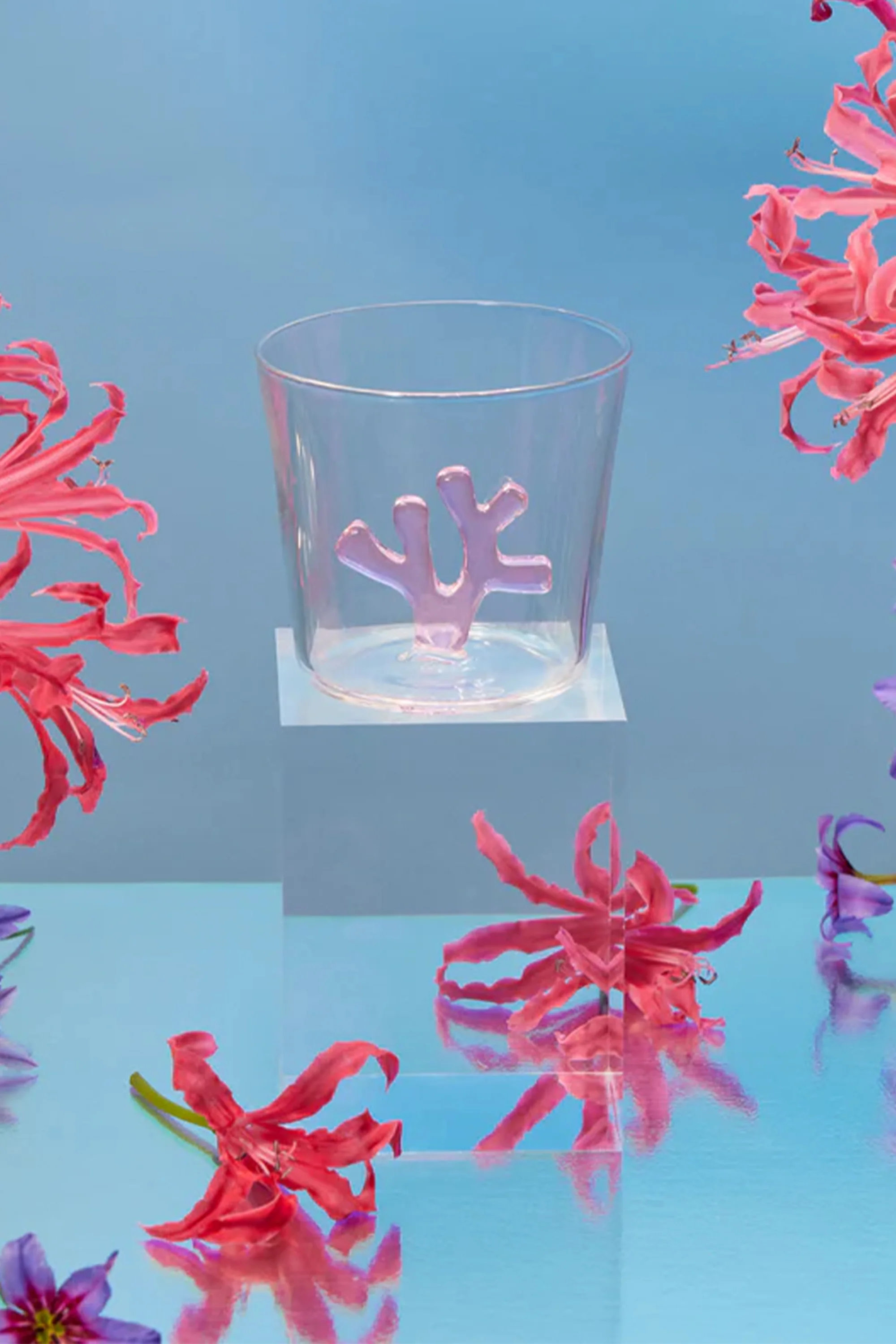 Whimsical Tumbler Glasses - Pink - Image 3