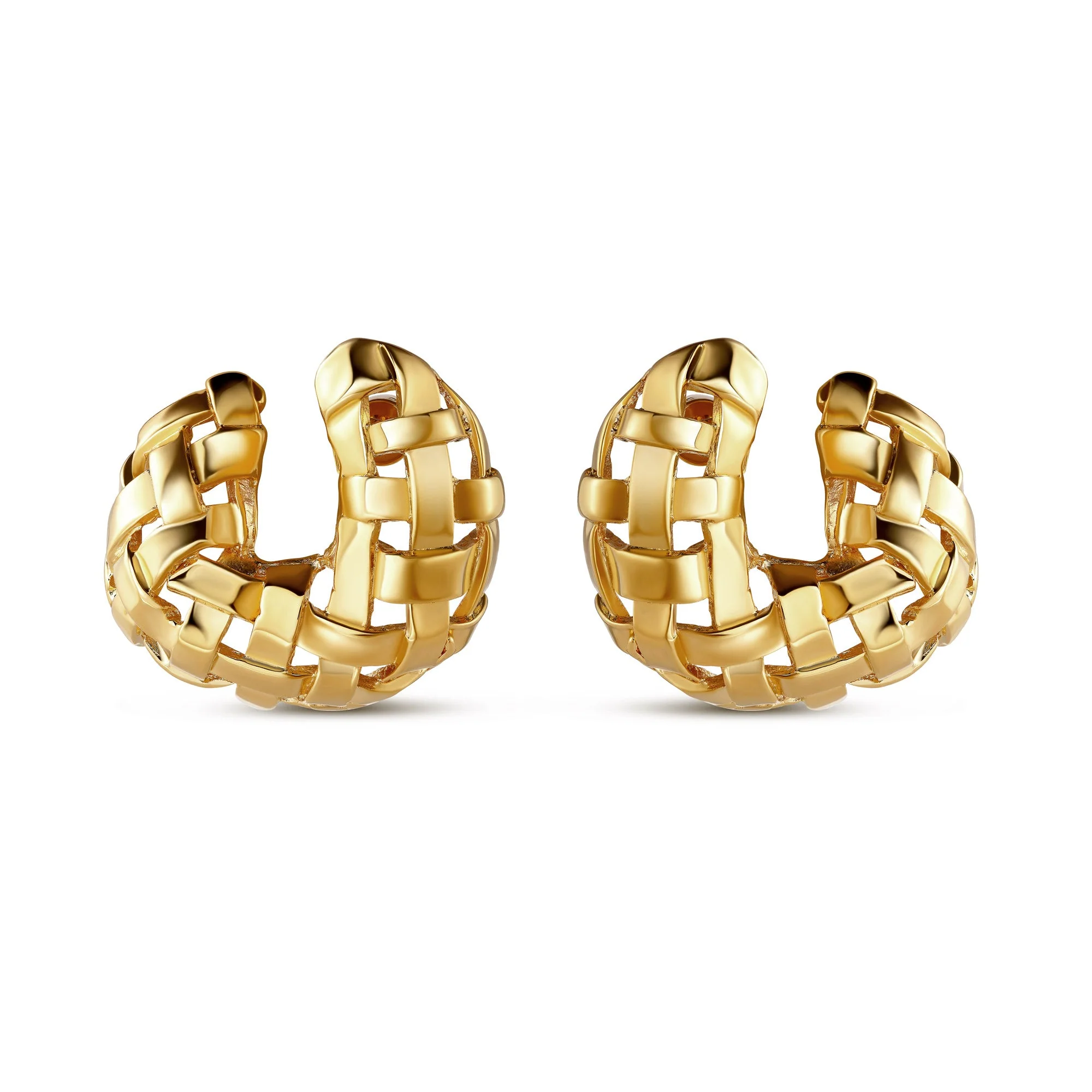 Woven C Earring - Image 4