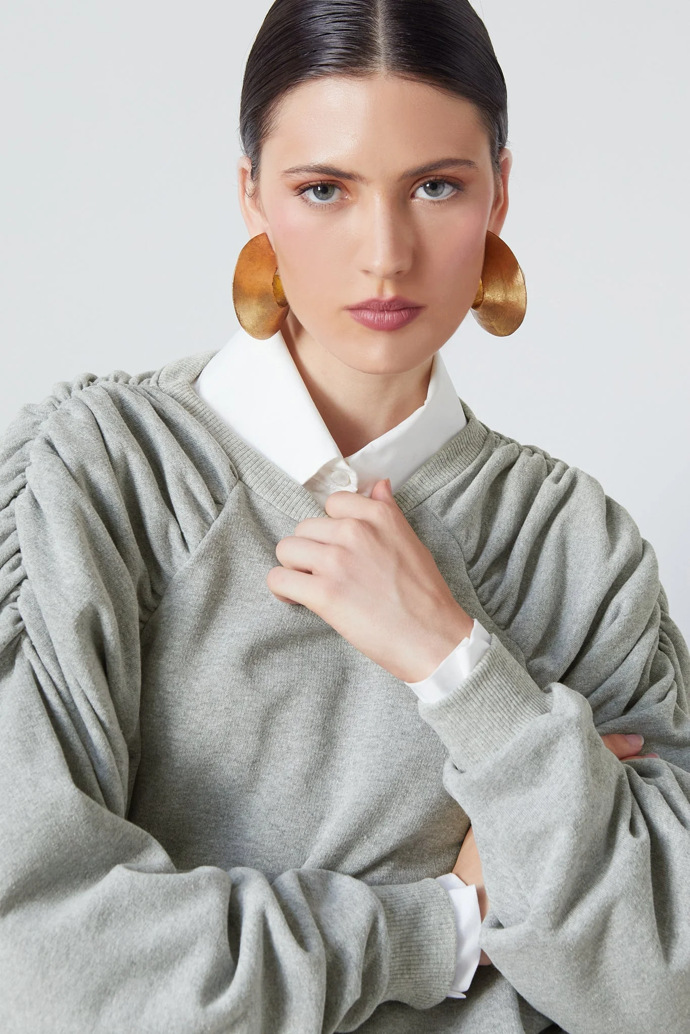 Xenia Sweatshirt Stone - Image 10